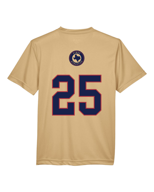 Pines Athletics Jersey - Gold