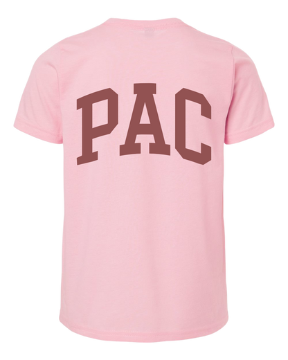 PAC Double Arch Youth Tee - Tone on Tone