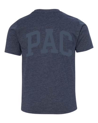 PAC Double Arch Youth Tee - Tone on Tone