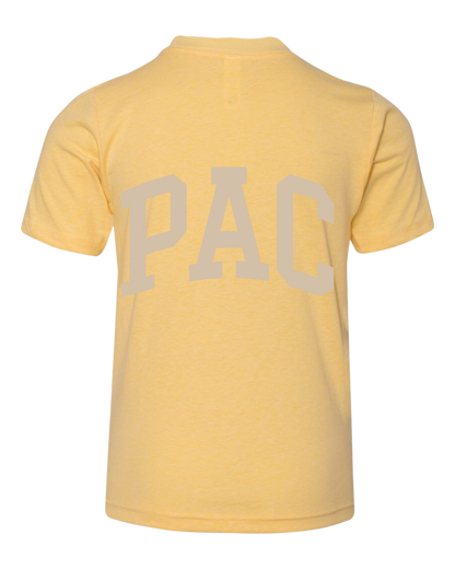 PAC Double Arch Youth Tee - Tone on Tone