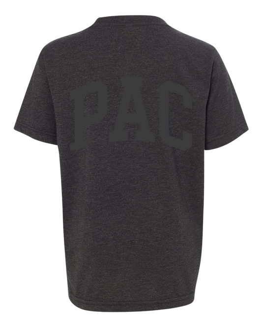 PAC Double Arch Youth Tee - Tone on Tone