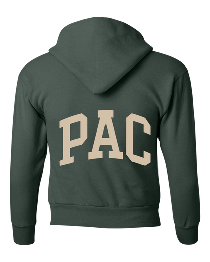 PAC Double Arch Youth Hoodie - Tone on Tone